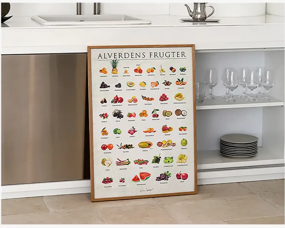 Best Daells Bolighus Plakat Alverdens Frugter