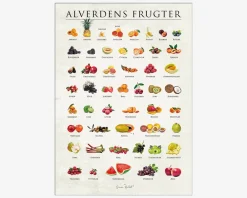 Sale Daells Bolighus Plakat Alverdens Frugter A5