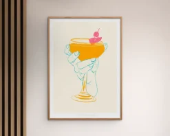 Hot Daells Bolighus Plakat Cocktail 1 A5