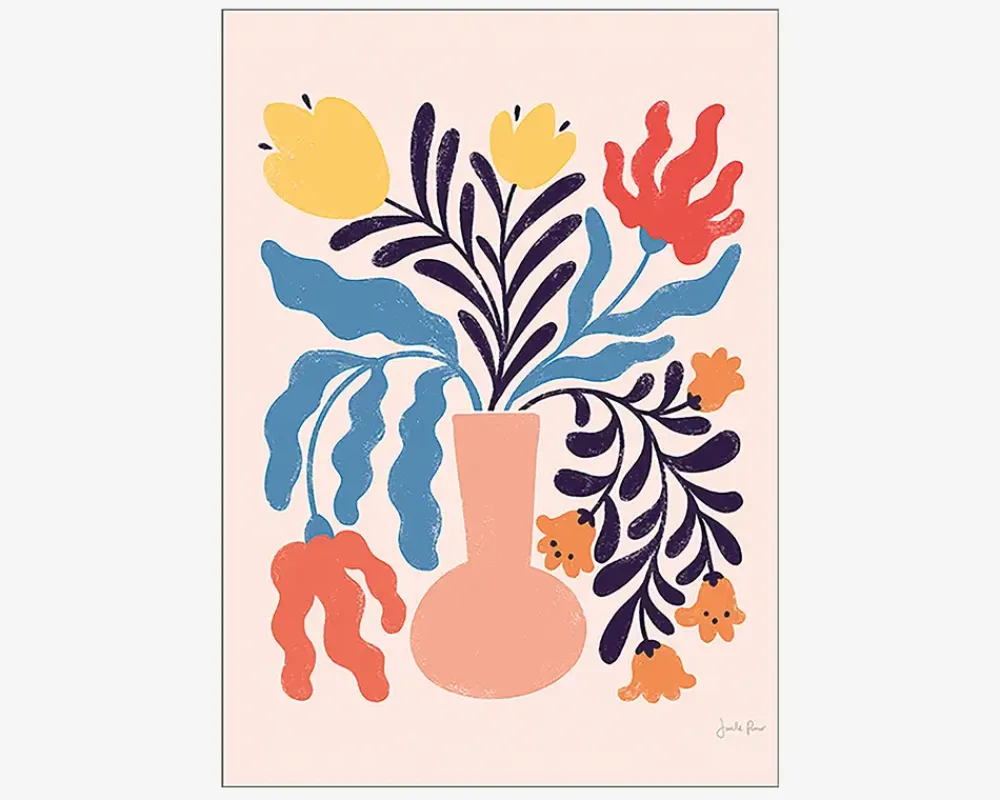 Best Daells Bolighus Plakat Floral No.1