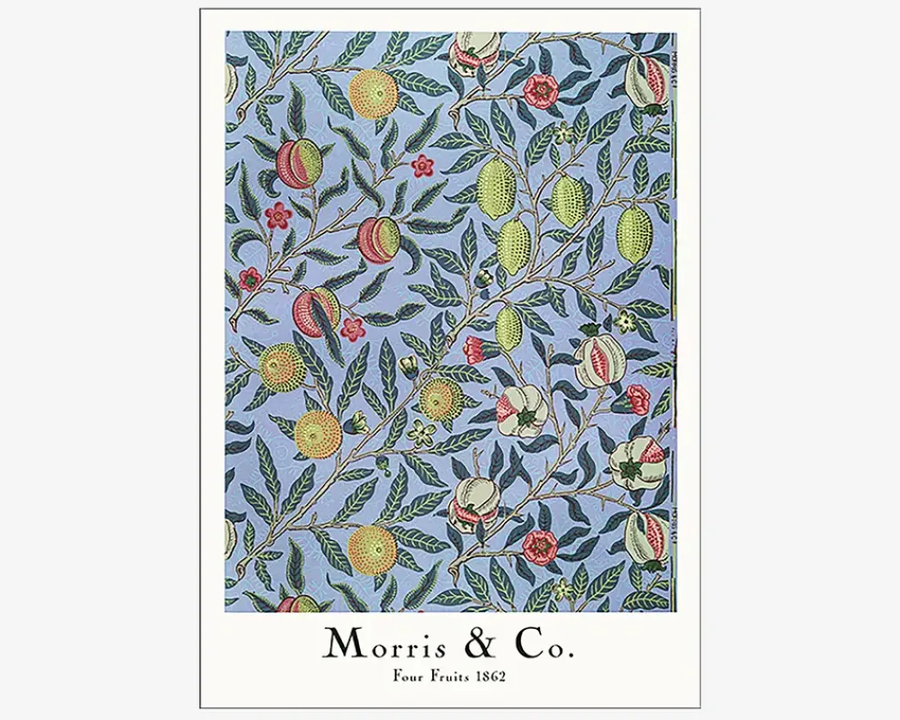 Hot Daells Bolighus Plakat Four Fruits - William Morris
