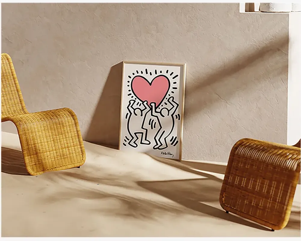 Best Daells Bolighus Plakat Haring - Keith Haring