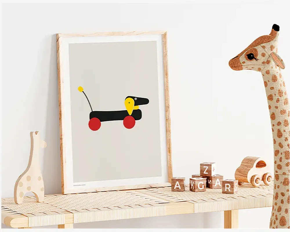 New Daells Bolighus Plakat Hunden