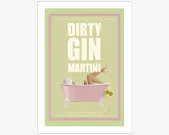 Daells Bolighus Plakat Jenny Dirty Gin Martini