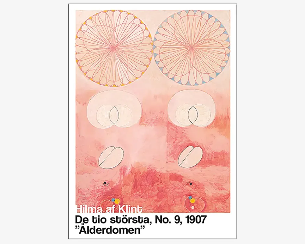 New Daells Bolighus Plakat Ålderdomen - Hilma