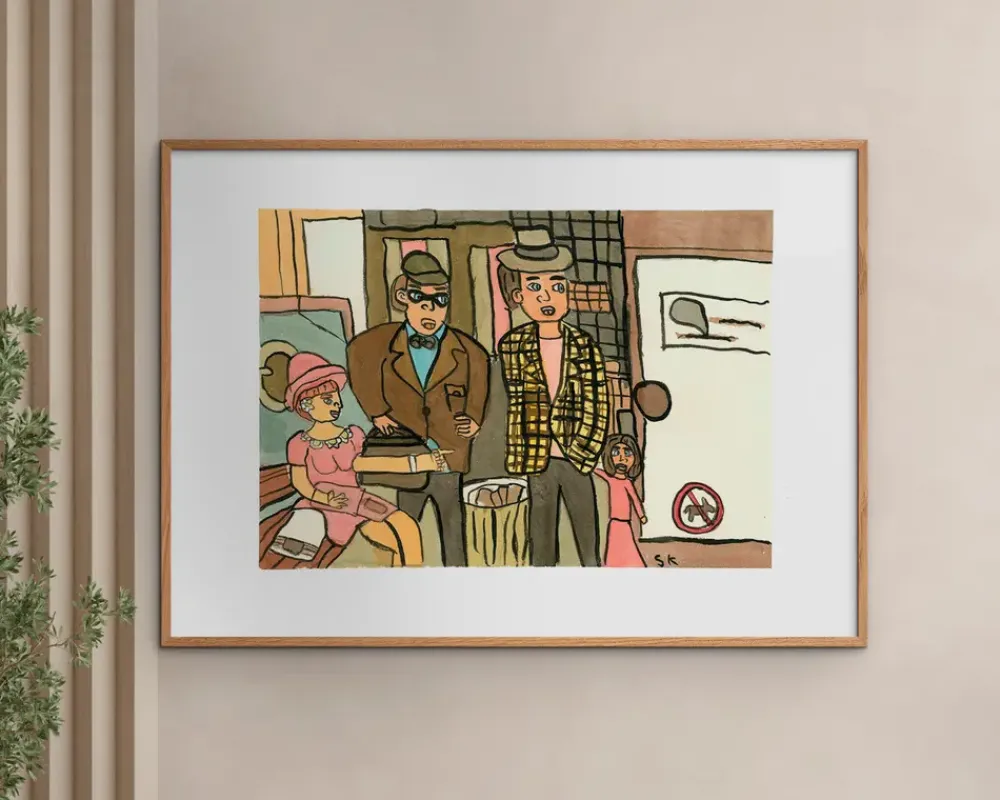 Hot Daells Bolighus Plakat Mig Og Mit Idol Benny