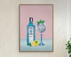 Clearance Daells Bolighus Plakat Petra Lizde Gin Cocktail 30x40 cm