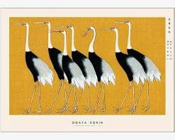 New Daells Bolighus Plakat Red Crown Crane
