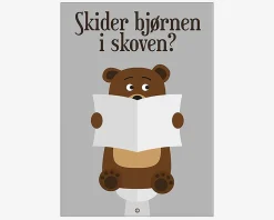 Daells Bolighus Plakat Skider Bjørnen I Skoven?