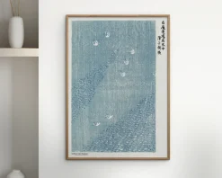 Discount Daells Bolighus Plakat taguchi woodvlock print 30x40 cm