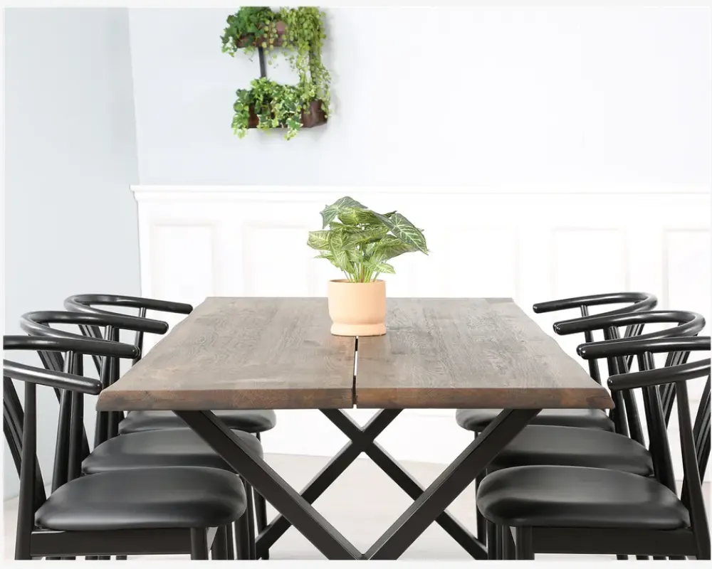 Discount Daells Bolighus Plankebord Idaho røgfarvet eg 95 x 190 cm