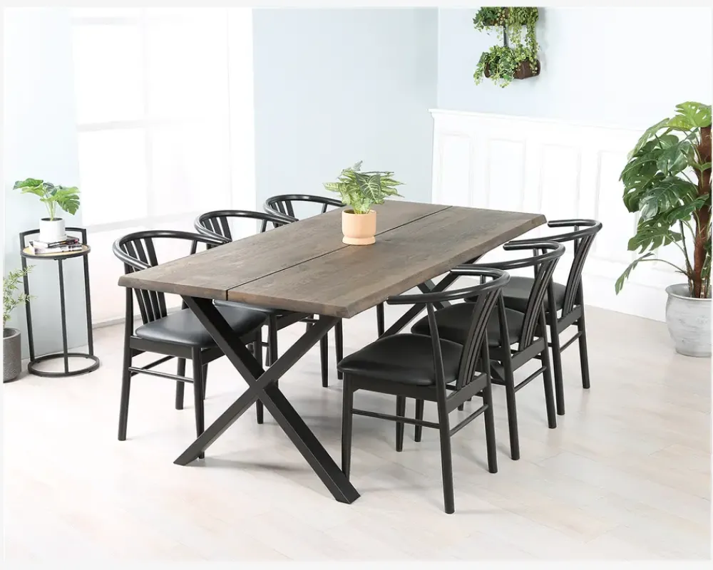 Discount Daells Bolighus Plankebord Idaho røgfarvet eg 95 x 190 cm