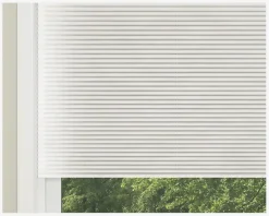 Hot Daells Bolighus PlisseG. London Hvid 110x130 cm