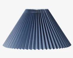 Outlet Daells Bolighus Plisseskærm Blå 25 cm