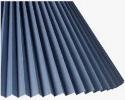 Outlet Daells Bolighus Plisseskærm Blå 25 cm