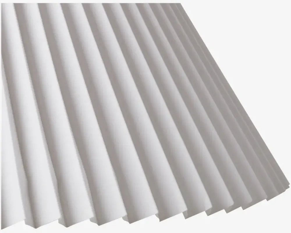 Online Daells Bolighus Plisseskærm Hvid 30 cm