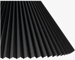 Daells Bolighus Plisseskærm Sort 21 cm