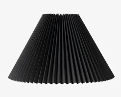 New Daells Bolighus Plisseskærm Sort 25 cm