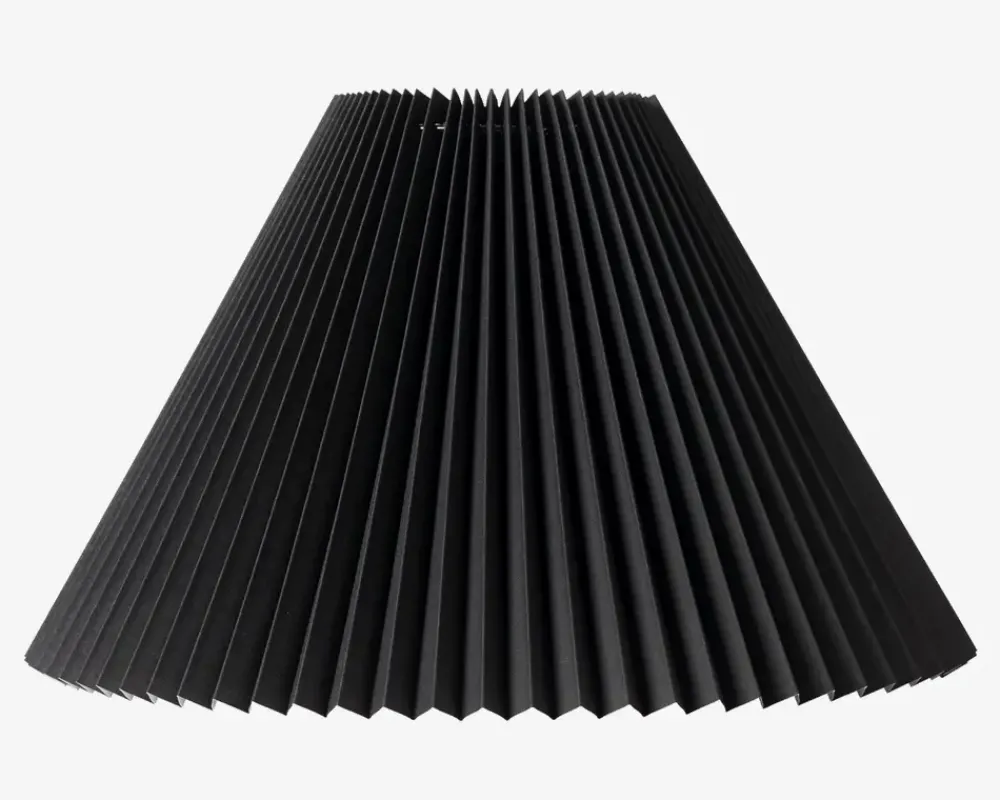 New Daells Bolighus Plisseskærm Sort 27 cm