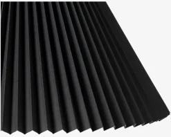 New Daells Bolighus Plisseskærm Sort 27 cm