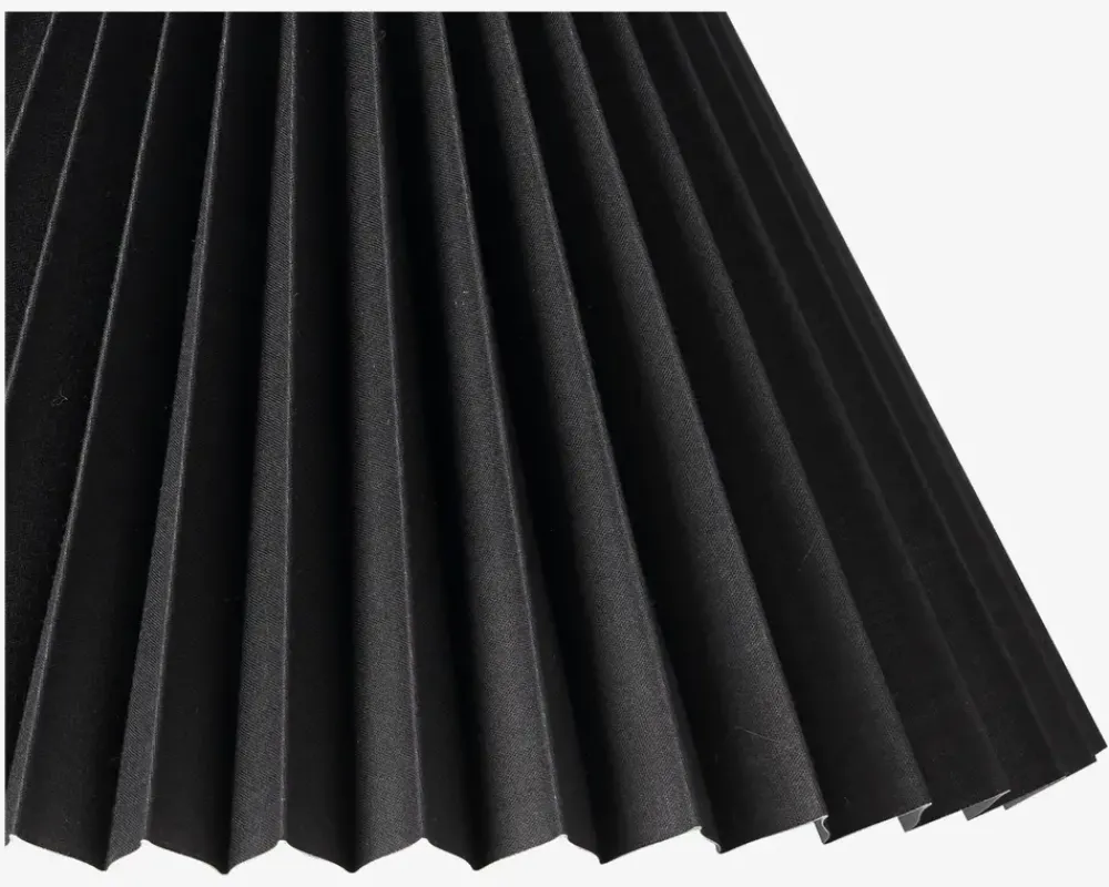 Sale Daells Bolighus Plisseskærm Sort 15 cm