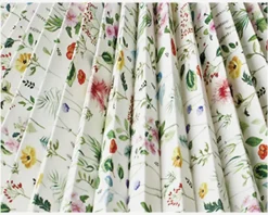 Clearance Daells Bolighus Plisséskærm Blomster 17 cm Grøn