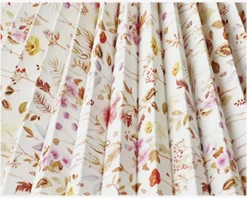 Clearance Daells Bolighus Plisséskærm Blomster 17 cm Rød