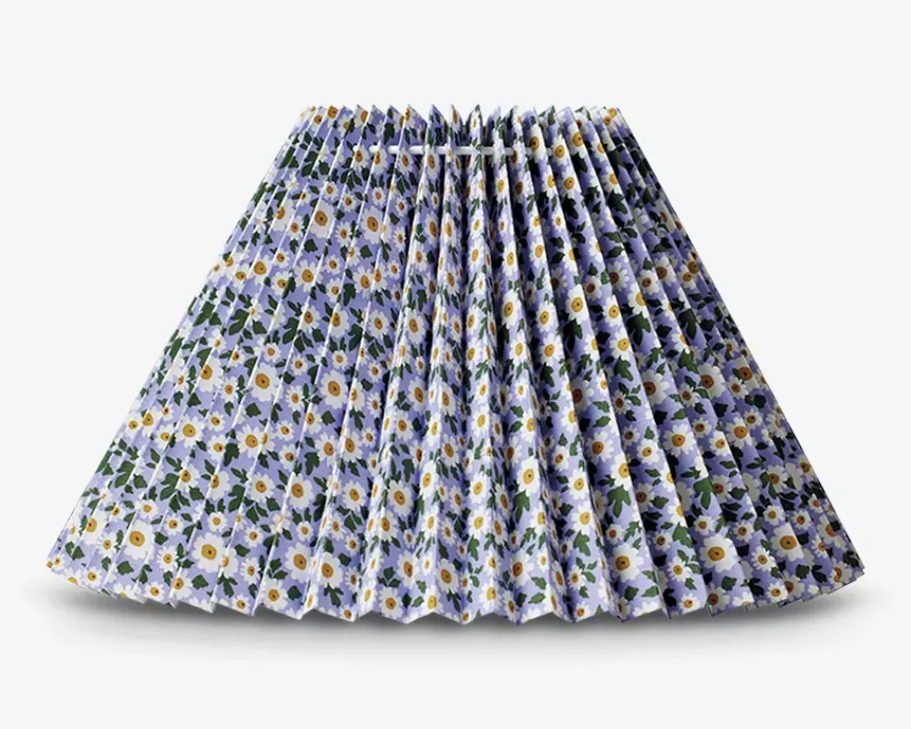 New Daells Bolighus Plisséskærm Marguerit 21 cm Lilla