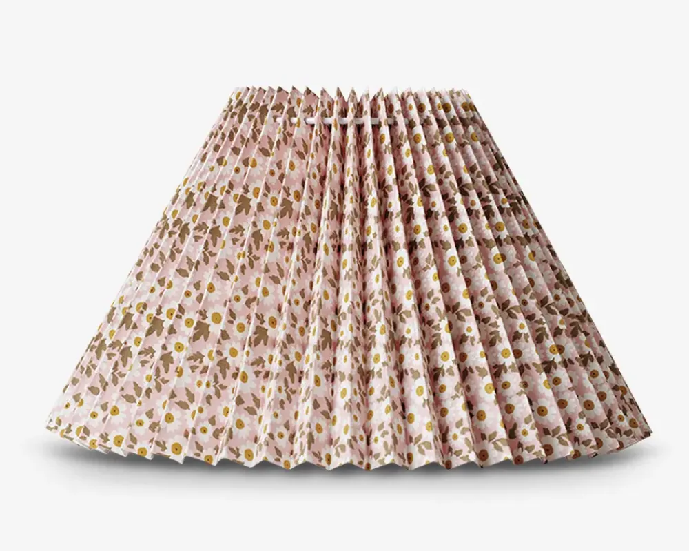 Clearance Daells Bolighus Plisséskærm Marguerit 21 cm Lyserød