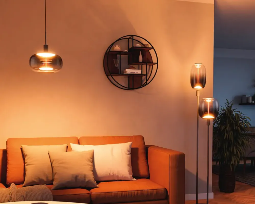 Best Daells Bolighus Pære Vintage ellipse smoke E27 H.21 cm