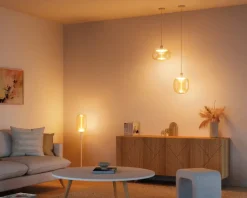 Outlet Daells Bolighus Pære Vintage oval guld E27 H.37 cm