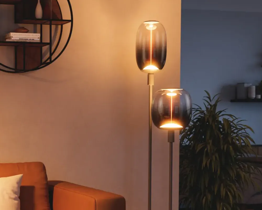 Discount Daells Bolighus Pære Vintage oval røgfarvet E27 H.23,7 cm