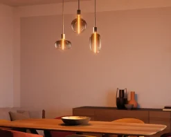 Sale Daells Bolighus Pære Vintage smoke E27 H.37 cm