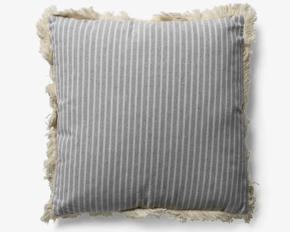 Best Daells Bolighus Pude m/frynser 45x45 cm Grå