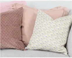 Online Daells Bolighus Pude Hør/Bomuld Med Fryns Rose