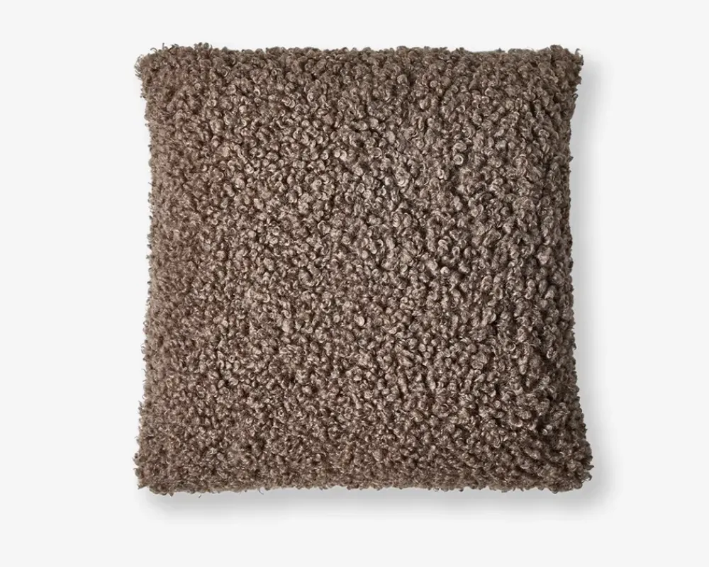 Discount Daells Bolighus Pude plys brun 50x50 cm