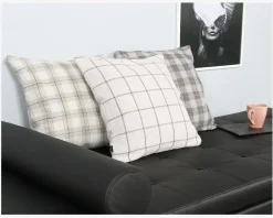 Best Daells Bolighus Pude Ruth Grå/Beige 50x50 cm Grå, Beige