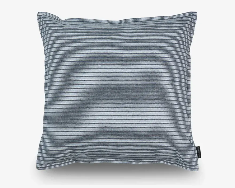 Outlet Daells Bolighus Pude Striber Mørk Blå Bomuld 50x50 cm