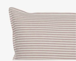 Sale Daells Bolighus Pude Striber Rose 35x55 cm