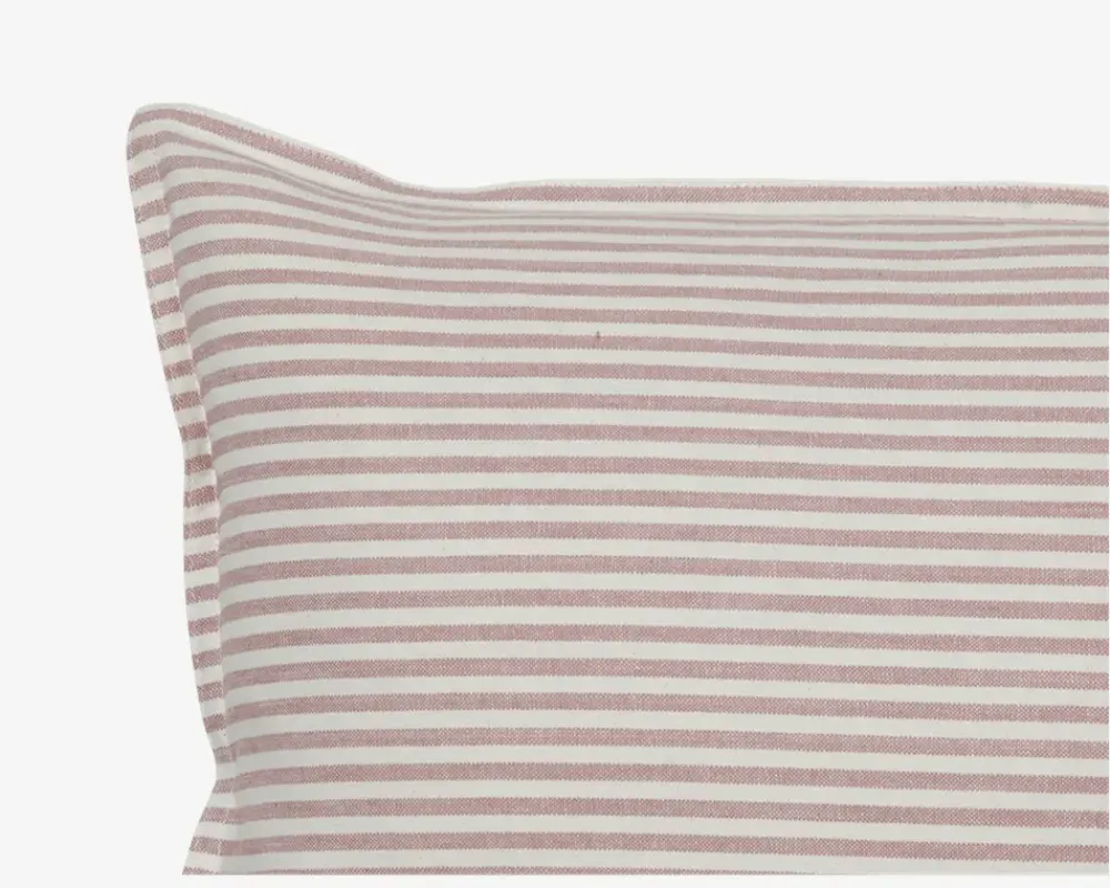 Sale Daells Bolighus Pude Striber Rose 35x55 cm