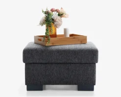 Outlet Daells Bolighus Puf Darling Antracit