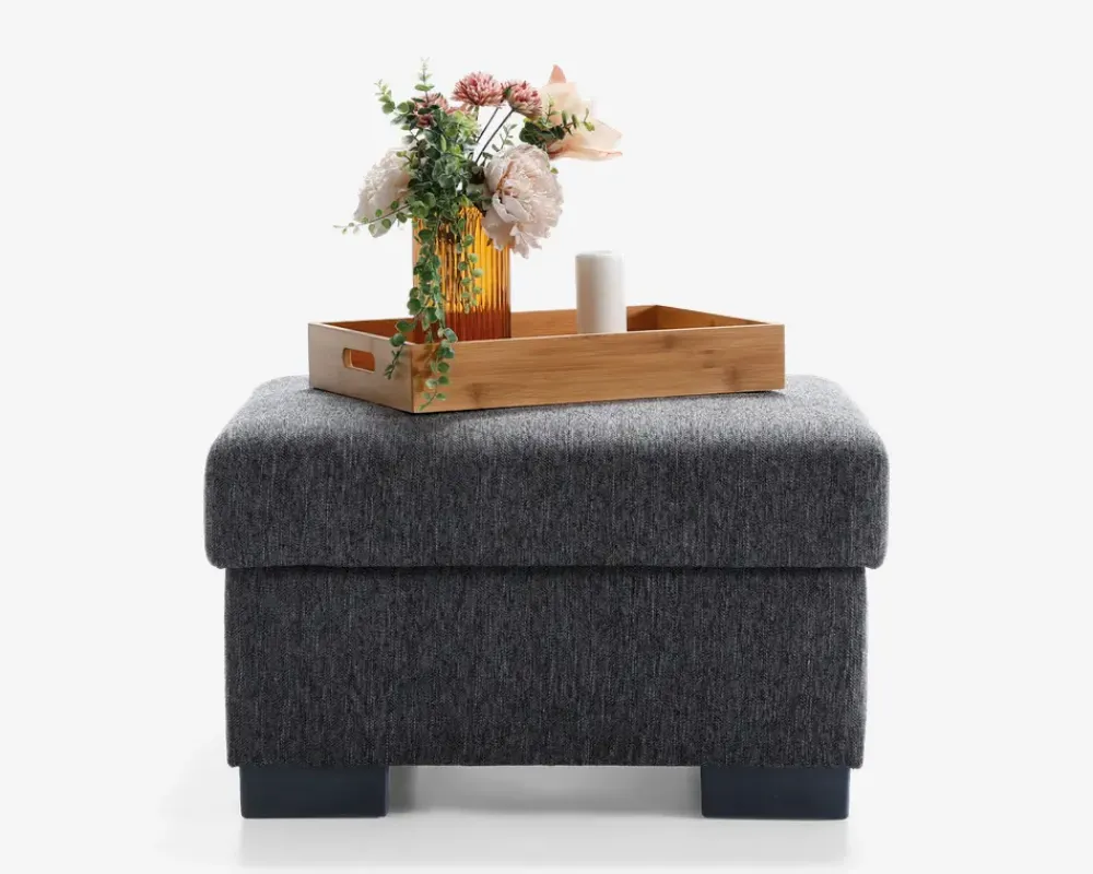 Outlet Daells Bolighus Puf Darling Antracit