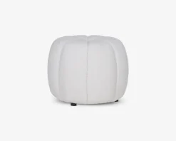 Best Daells Bolighus Puf hvid boucle stof