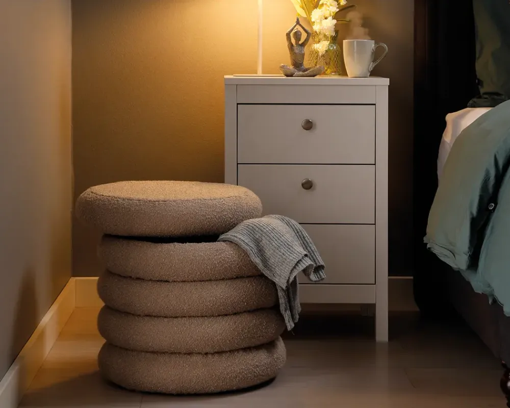 Outlet Daells Bolighus Puf med opbevaring