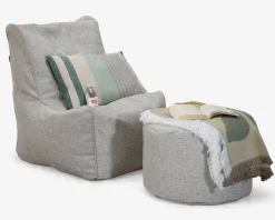 New Daells Bolighus Puf til sækkestol Beige