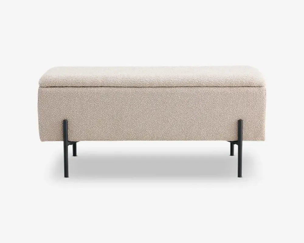 Sale Daells Bolighus Puf/bænk med opbevaring Beige