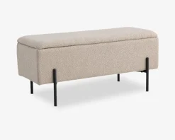 Sale Daells Bolighus Puf/bænk med opbevaring Beige