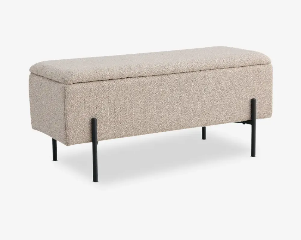 Sale Daells Bolighus Puf/bænk med opbevaring Beige