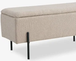 Sale Daells Bolighus Puf/bænk med opbevaring Beige