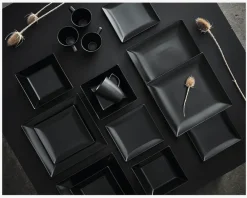 Sale Daells Bolighus Quadro Skål 17,5x17,5 cm Sort